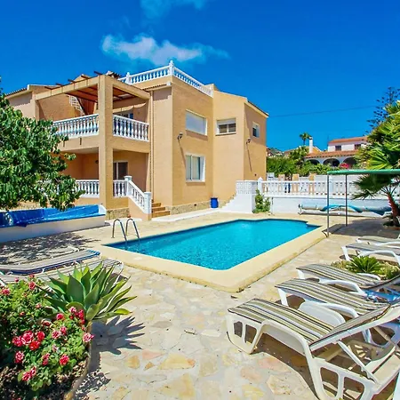Marlene - Private Pool With Sea Views From The Rooftop In Villa Calpe
